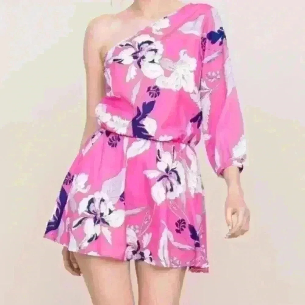Yumi Kim Pink Floral Dress Size Medium NWT​​